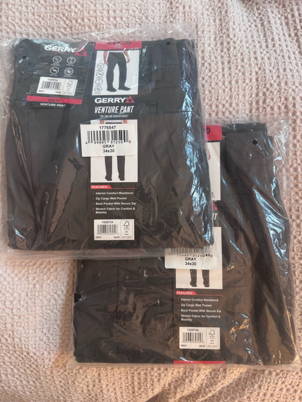 Gerry Weber Black Venture Pant - Men's Outdoor Trousers